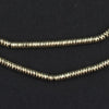 Gold Double Heishi Beads (3mm)