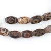 Mini-Oval Tibetan Agate Beads (12x8mm)