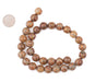Premium Round Tibetan Agate Beads (12mm) - The Bead Chest