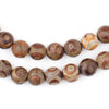 Premium Round Tibetan Agate Beads (8mm)