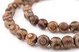 Premium Round Tibetan Agate Beads (8mm) - The Bead Chest
