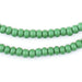 Green Ghana Glass Beads (7mm) - The Bead Chest