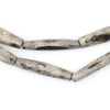 Grey Bone Beads (Elongated)
