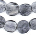 Dark Grey Bone Beads (Circular) - The Bead Chest