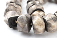 Grey Bone Beads (Faceted) - The Bead Chest