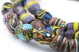 Oval Antique Venetian African Millefiori Trade Beads - The Bead Chest