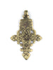 Brass Ethiopian Coptic Cross (Large)