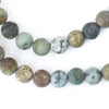 Round Matte African Turquoise Beads (8mm)