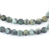 Round Matte African Turquoise Beads (6mm)