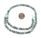 Round Matte African Turquoise Beads (6mm) - The Bead Chest