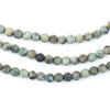Round Matte African Turquoise Beads (4mm)
