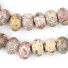 Leopard Skin Rondelle Jasper Beads (10x14mm)
