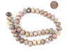 Leopard Skin Rondelle Jasper Beads (10x14mm) - The Bead Chest