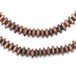 Antiqued Copper Saucer Beads (6mm) - The Bead Chest