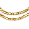 Brass Sphere Beads (4mm)