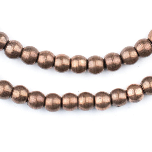 Antiqued Copper Sphere Beads (6mm) - The Bead Chest