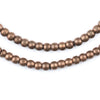 Antiqued Copper Sphere Beads (4mm)