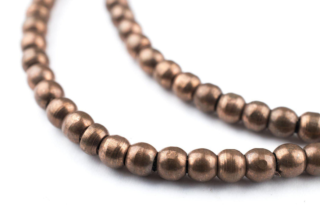 Antiqued Copper Sphere Beads (4mm) - The Bead Chest