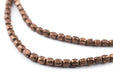 Rounded Rectangle Antiqued Copper Beads (3x2.5mm) - The Bead Chest