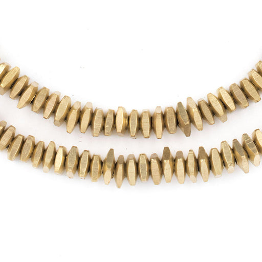 Geometric Brass Beads (5mm) - The Bead Chest