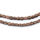 Rounded Rectangle Antiqued Copper Beads (4x3mm) - The Bead Chest
