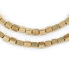 Brass Cube Beads (4mm)