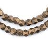 Antiqued Brass Diamond Cut Beads (6mm)