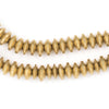 Brass Saucer Beads (6mm)