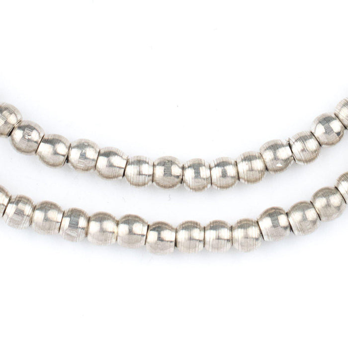 Silver Sphere Beads (4mm) - The Bead Chest
