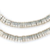 Silver Snake Disk Beads (5mm)