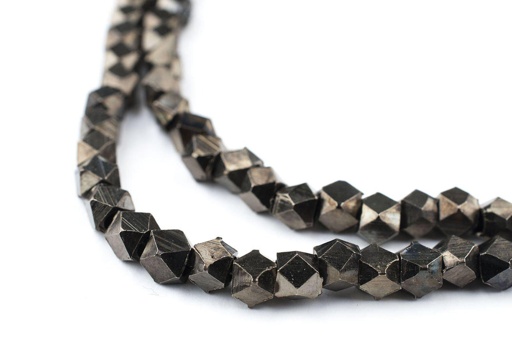 Midnight Brass Diamond Cut Beads (4.5mm) — The Bead Chest