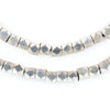 Silver Diamond Cut Beads (5mm)
