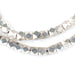 Silver Diamond Cut Beads (6mm) - The Bead Chest