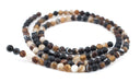 Round Natural Agate Stone Beads (6mm) - The Bead Chest