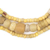 Yellow Ancient Djenne Nila Glass Beads