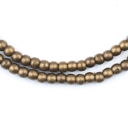 Antiqued Brass Sphere Beads (4mm) - The Bead Chest