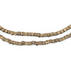Antiqued Brass Diamond Cut Beads (2.5mm)