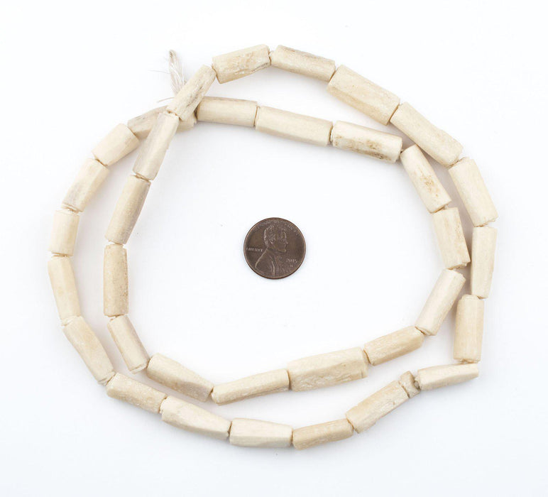 Nigerian Camel Bone Beads (Tube) - The Bead Chest