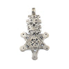 Ethiopian Silver Falasha Star of David (Large)