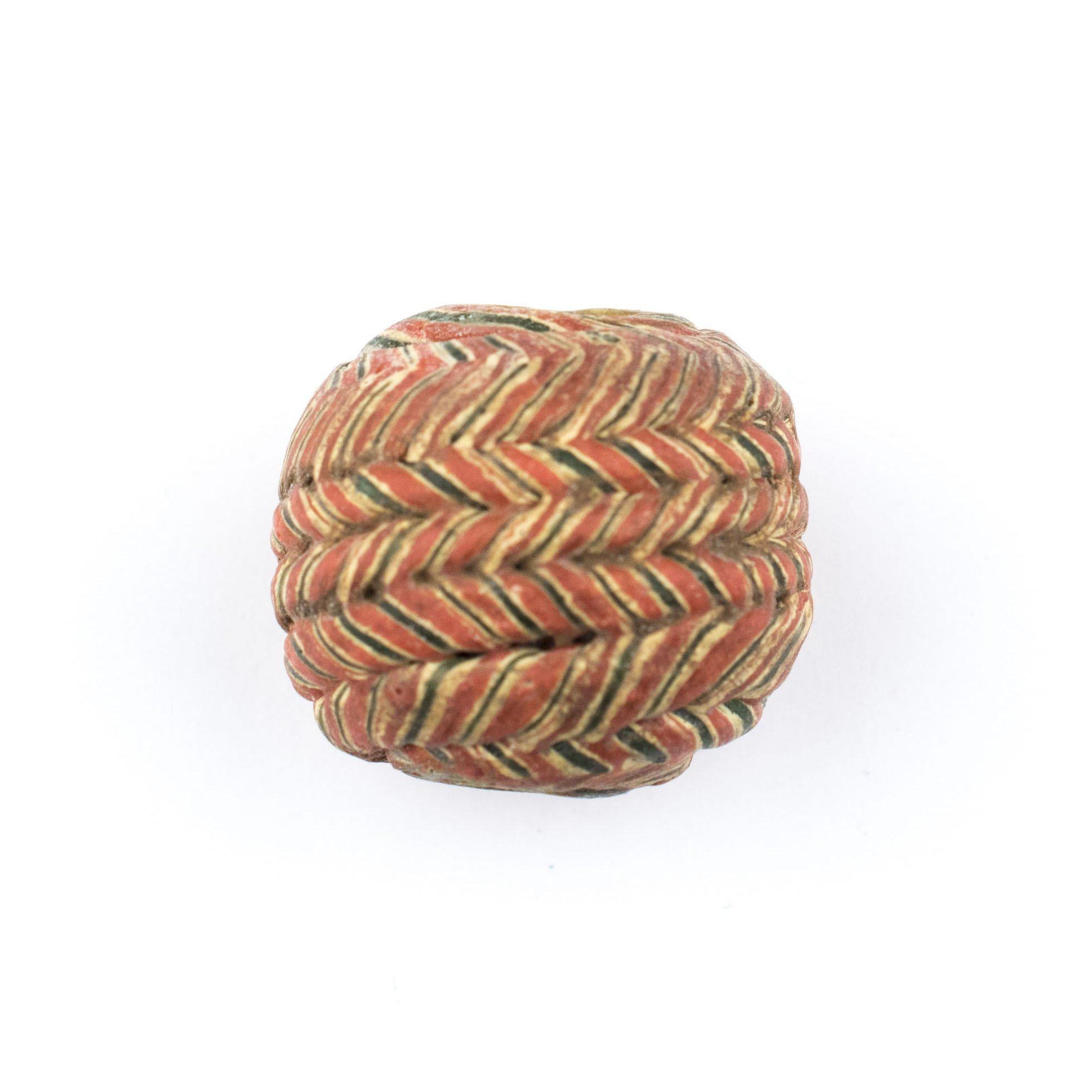 Jumbo Java Vintage Style Glass Bead — The Bead Chest