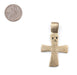 Brass Engraved Ethiopian Cross Pendant (Circle & Arrow) - The Bead Chest