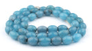 Turquoise Glass Colodonte Beads - The Bead Chest