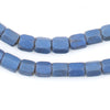 Faceted Russian Blue Glass Beads (7mm)