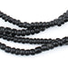 Vintage Black Nigerian Glass Beads - The Bead Chest