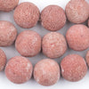 Round Sponge Coral Beads (25 Pack)