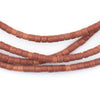 Vintage Brown Cylindrical Glass Seed Beads (4mm)