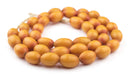 Sunrise Oval Kenya Amber Resin Beads (22x15mm) - The Bead Chest