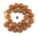 Super Jumbo Orange Bicone Recycled Glass Beads (35mm) - The Bead Chest
