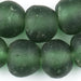 Super Jumbo Light Green Recycled Glass Beads (32mm) - The Bead Chest