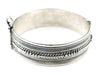 Moroccan Silver Cuff Bracelet - The Bead Chest